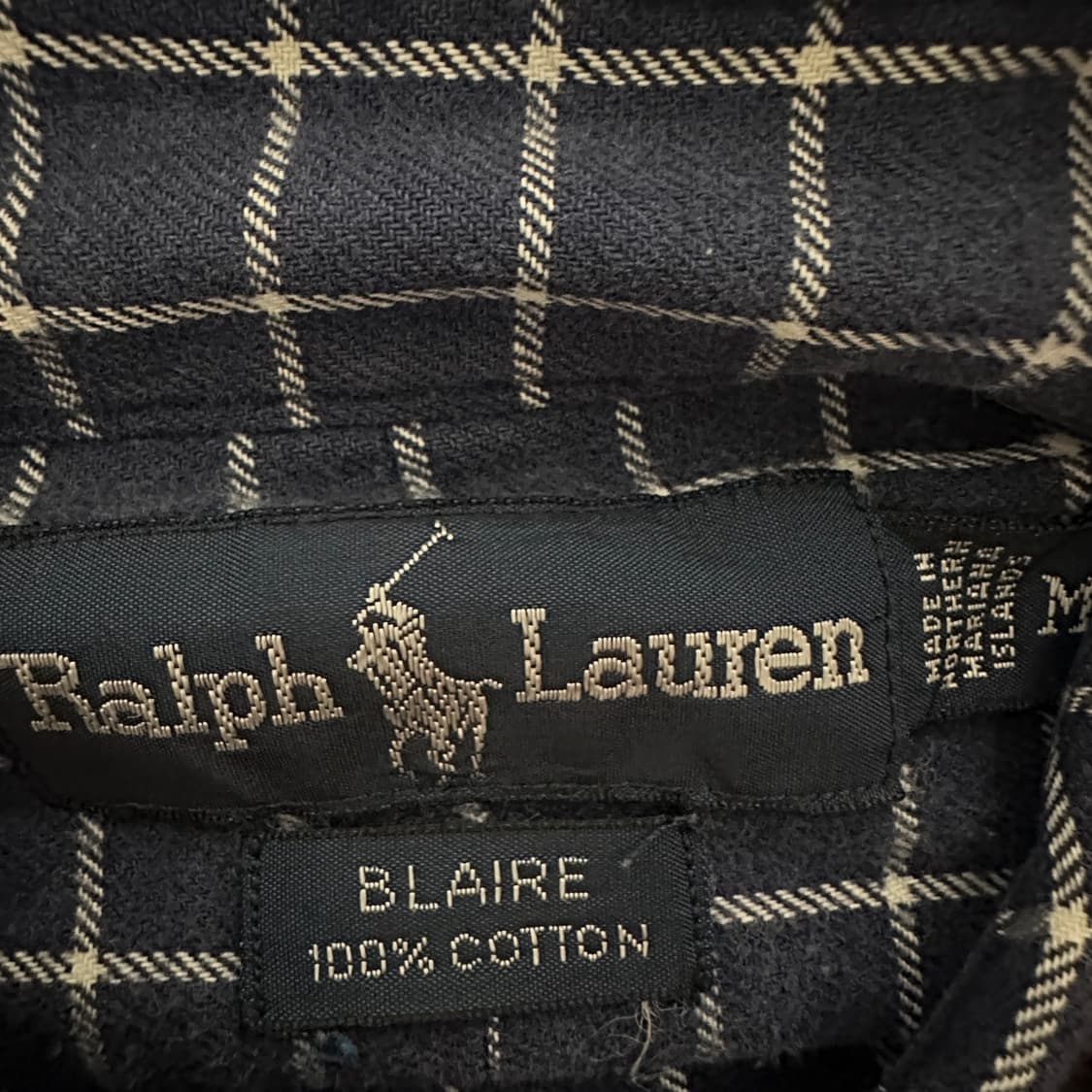 POLO RALPH LAUREN cotton check shirt 상품이미지4