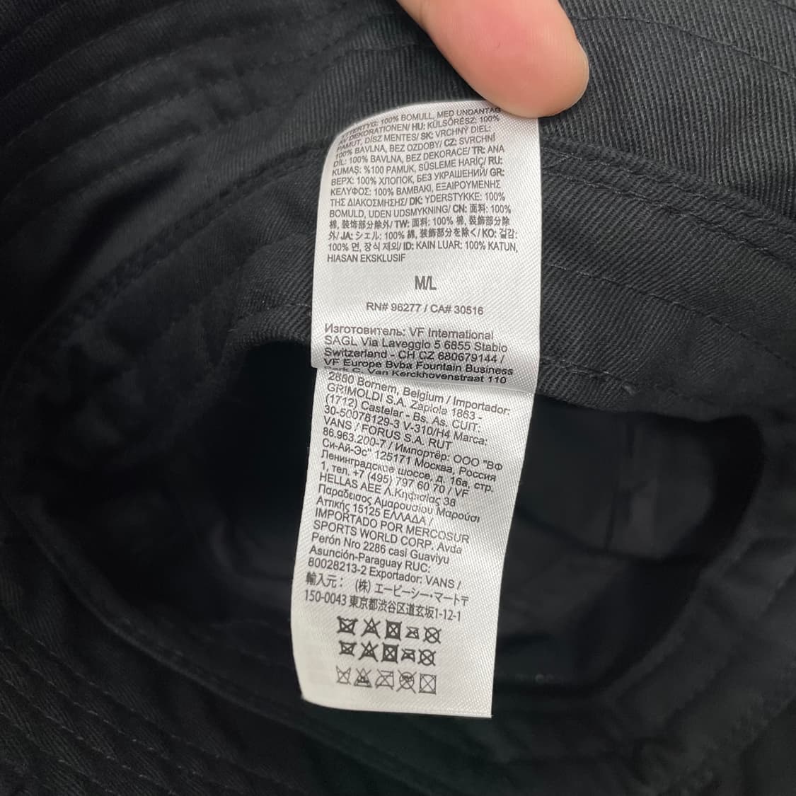 반스 버킷햇 상품이미지6