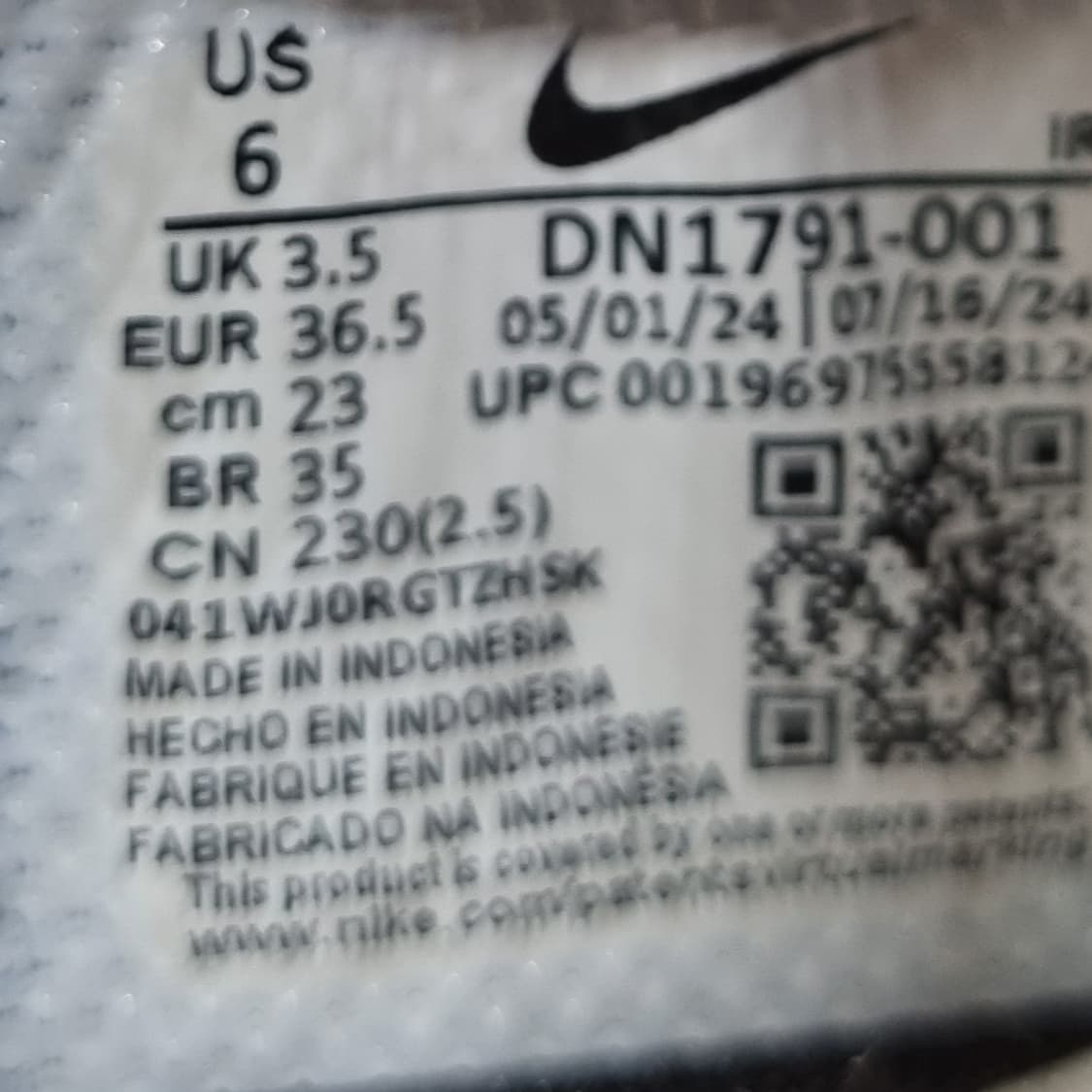 나이키 코르테즈 레더 블랙 여성운동화230  상품이미지6