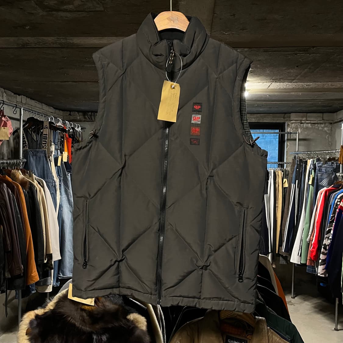 빈티지 패딩 베스트  상품이미지1