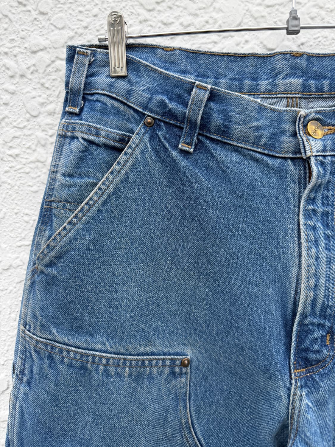Vintage Carhartt Double Knee Denim Pants 상품이미지3