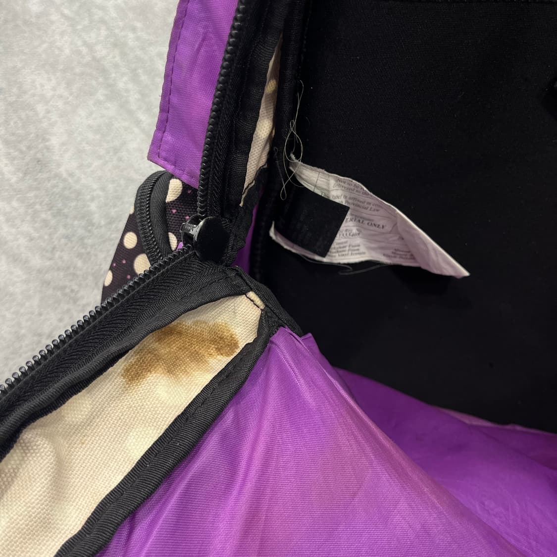 Roots 루츠 도트패턴 백팩 상품이미지6