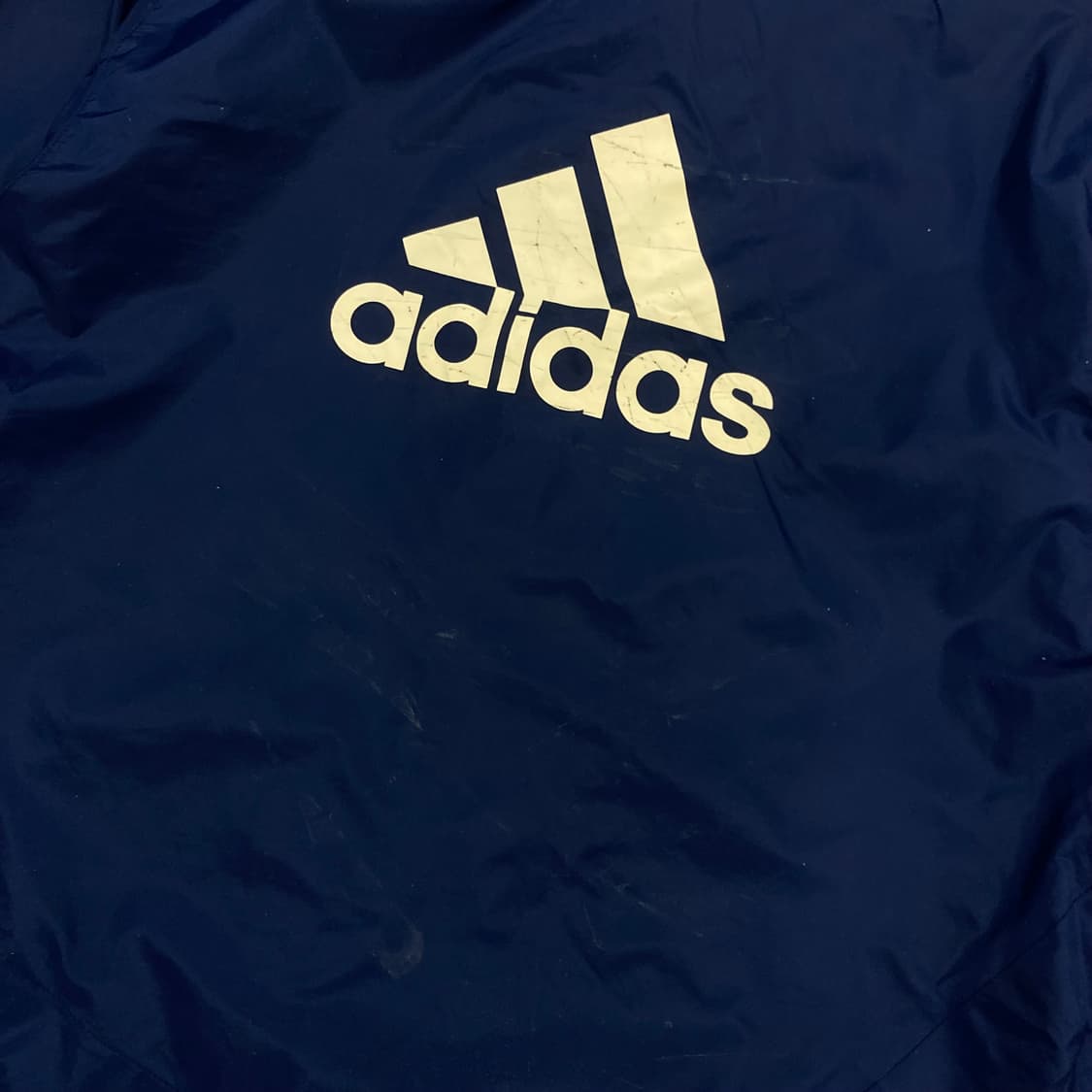 아디다스 네이비 컬러 첼시 로고 바람막이 상품이미지5