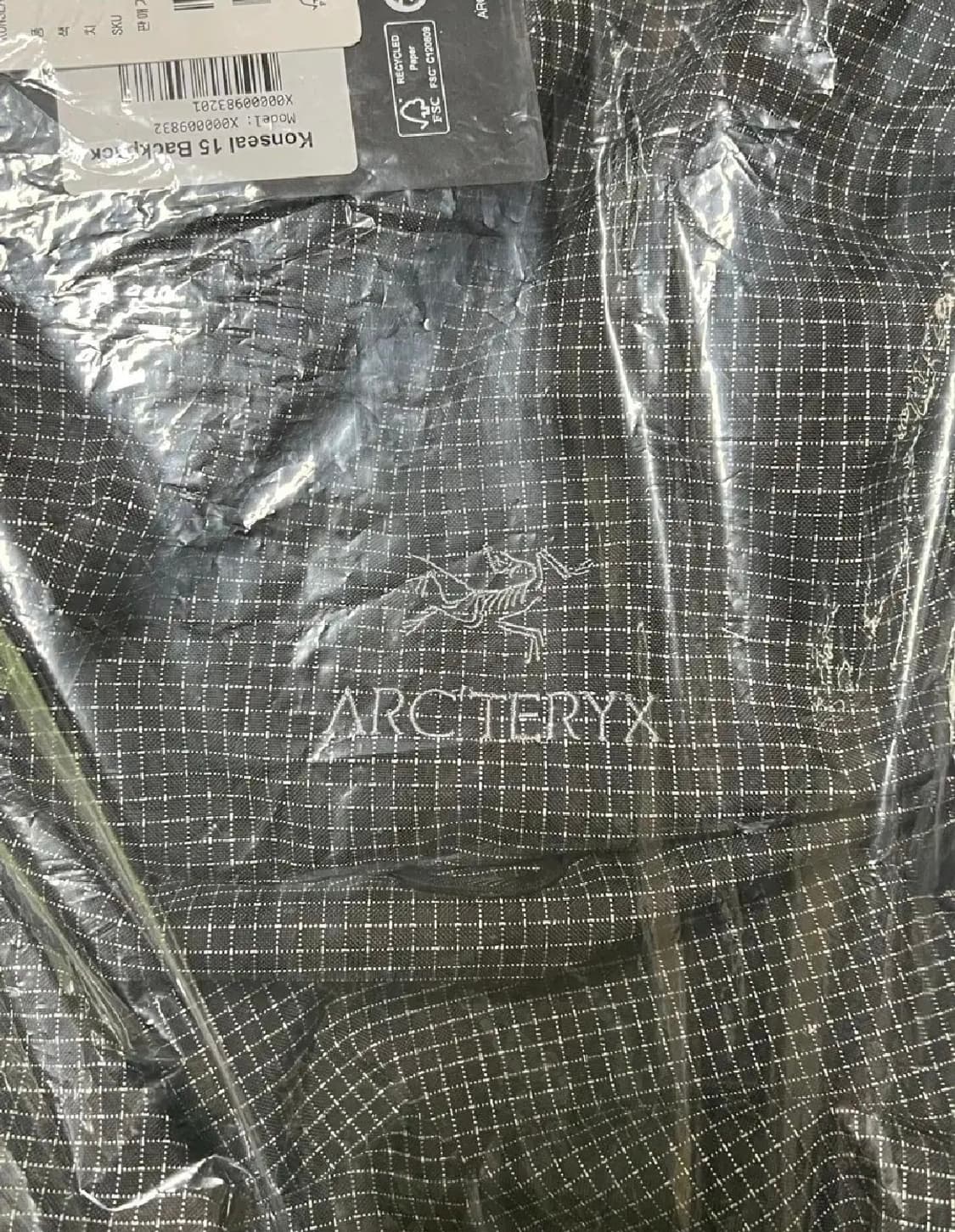 아크테릭스 컨실 15 블랙 새상품 상품이미지2