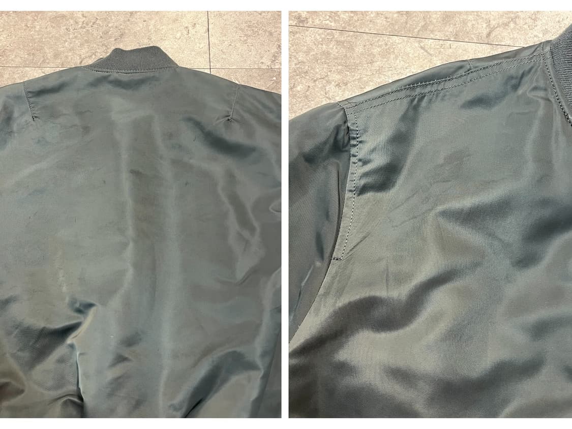 알파인더스트리 ma1 리버시블 항공점퍼 카키 XL #csz1993 상품이미지6