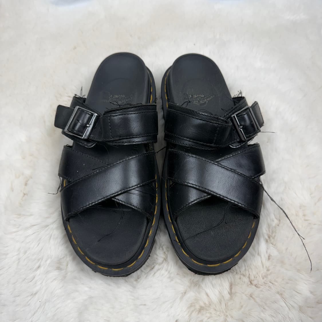 240) 닥터마틴 블레어 화이트 하이드로 슬리퍼 상품이미지2