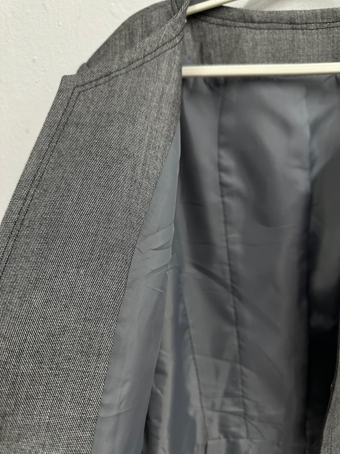 💼사와코깔 그레이 정장 셋업💼 일본 빈티지 세트 코디 고갸루  상품이미지4