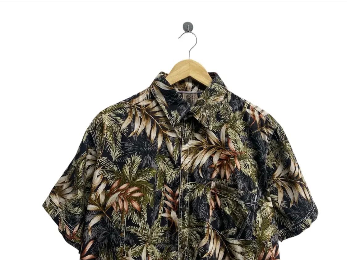 빈티지 하와이안 반팔셔츠 L 상품이미지2