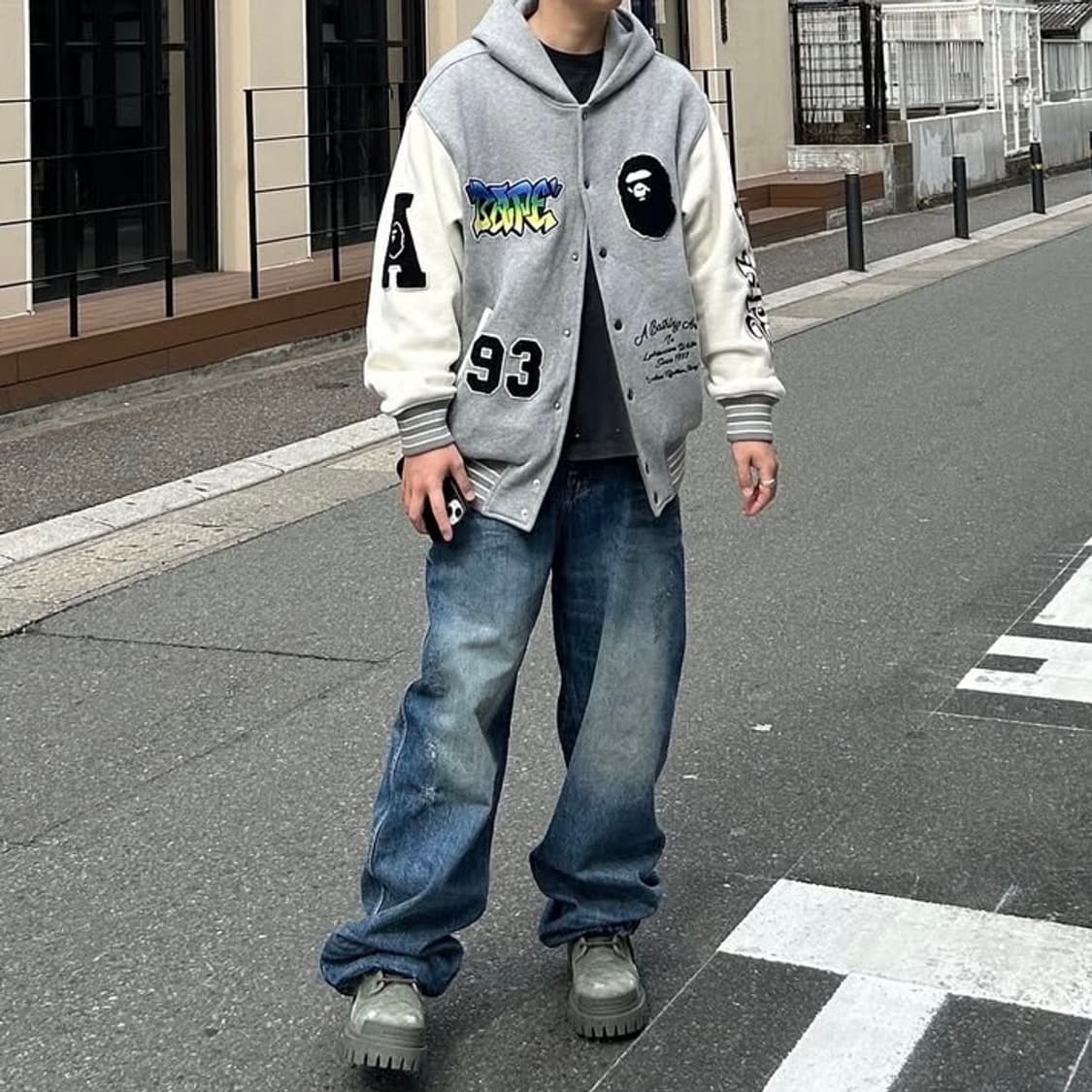 [L] 베이프 후드 바시티 상품이미지2