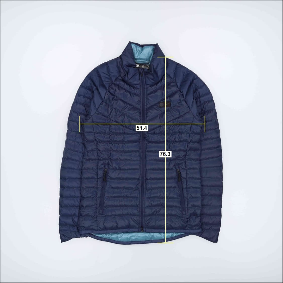 [95] 나이키 딥네이비 첼시FC 패치로고 덕다운 경량 패딩 N7023 상품이미지8