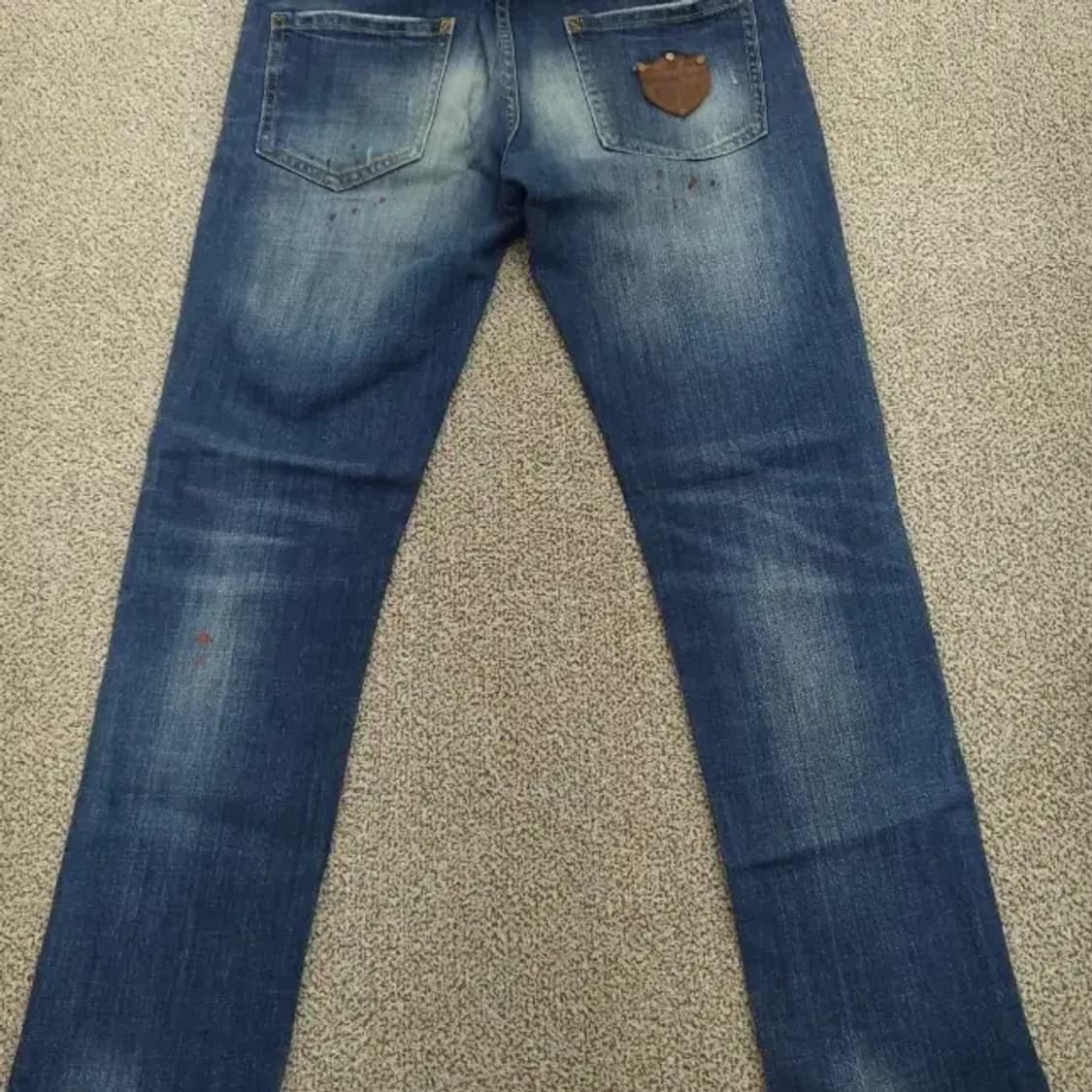 디스퀘어드2 남성 슬림핏 데미지 청바지 46 상품이미지6