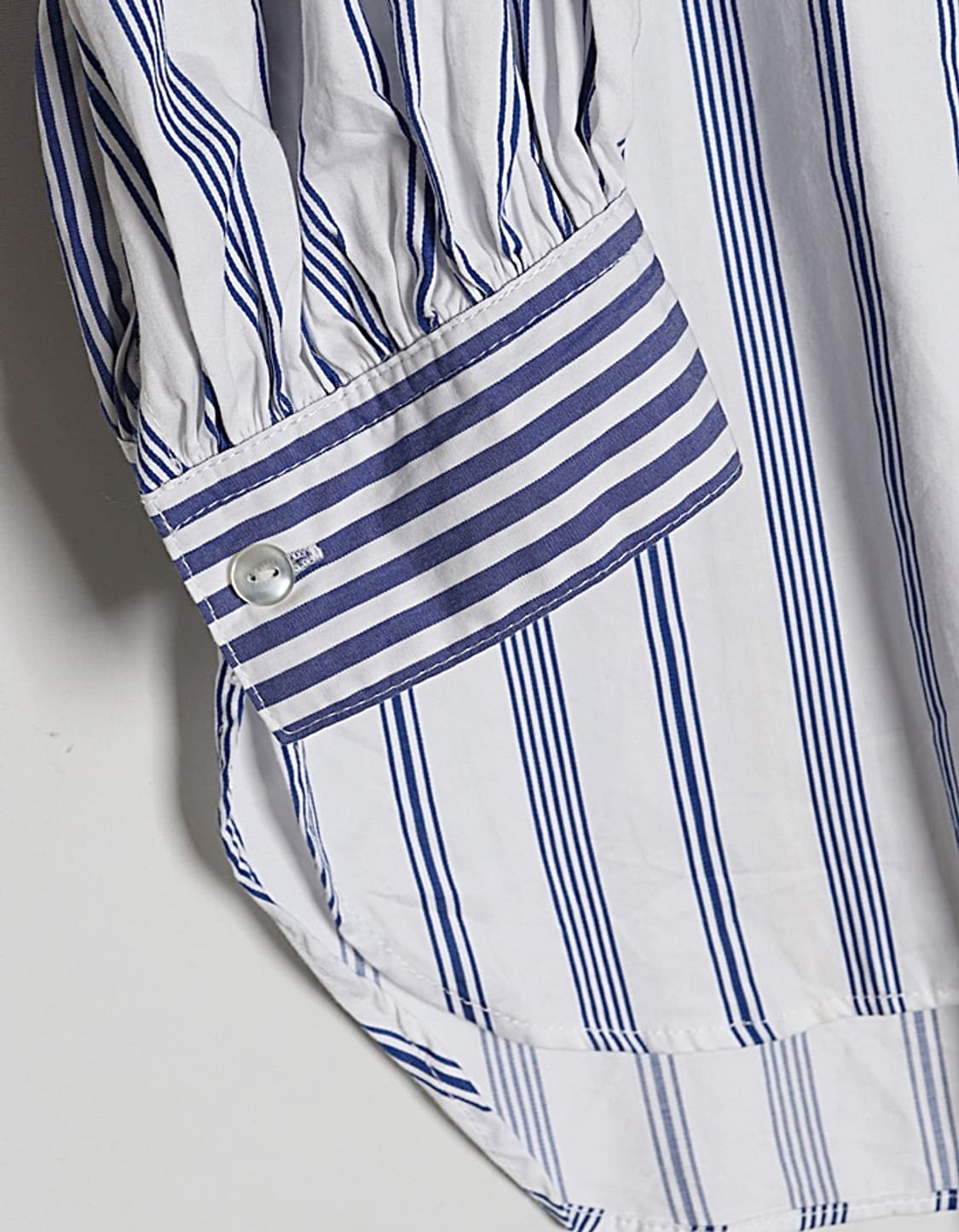  Tres Parisien Stripe Gather Shirts 상품이미지4