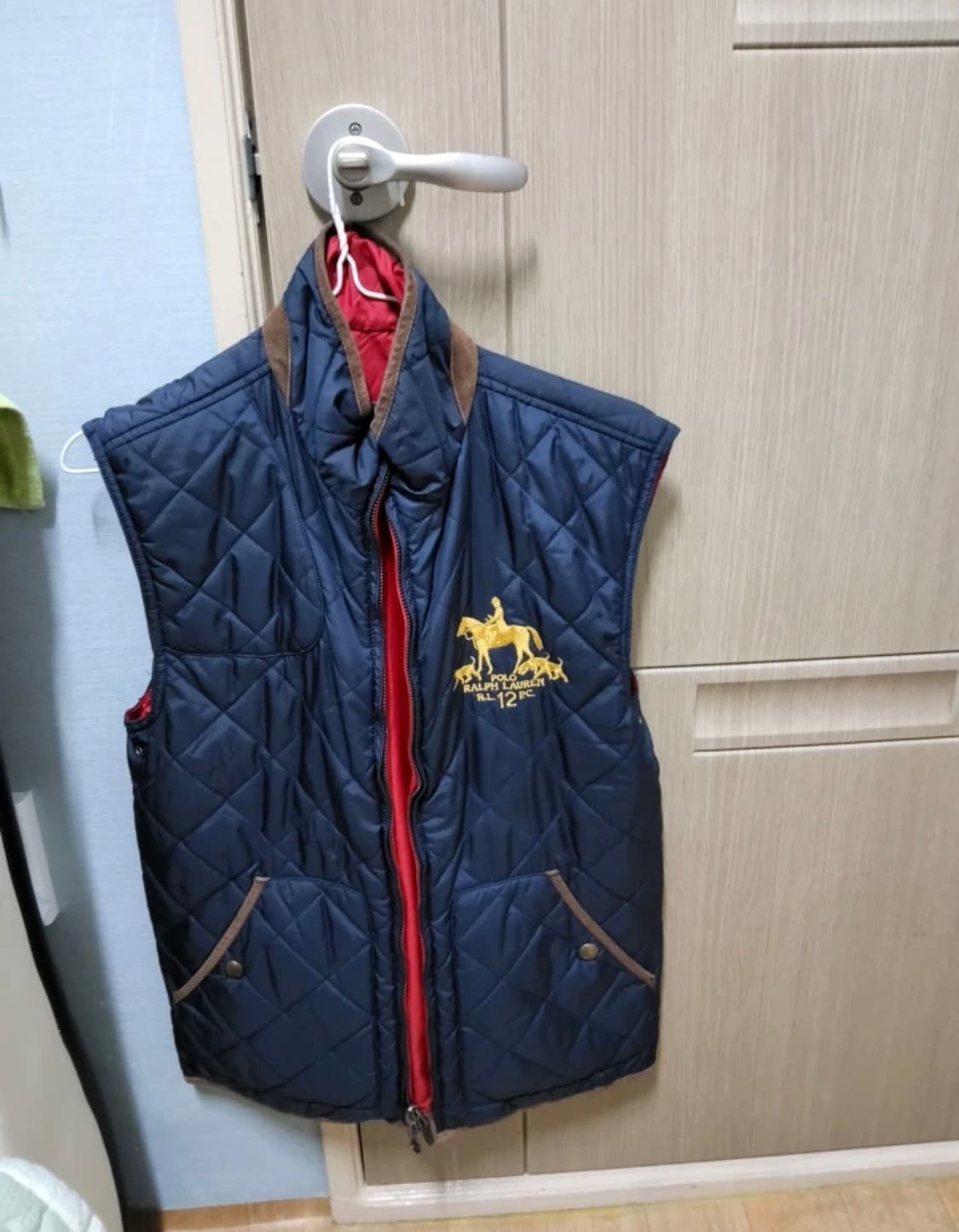 폴로 랄프로렌 양면 퀼팅 조끼 (사이즈 55_66 상품이미지1