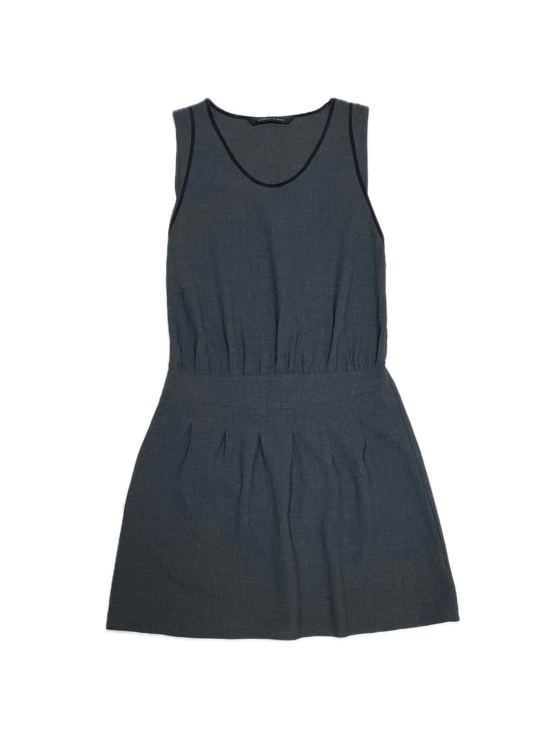 tendance par Ray Beams grey wrap dress 상품이미지1