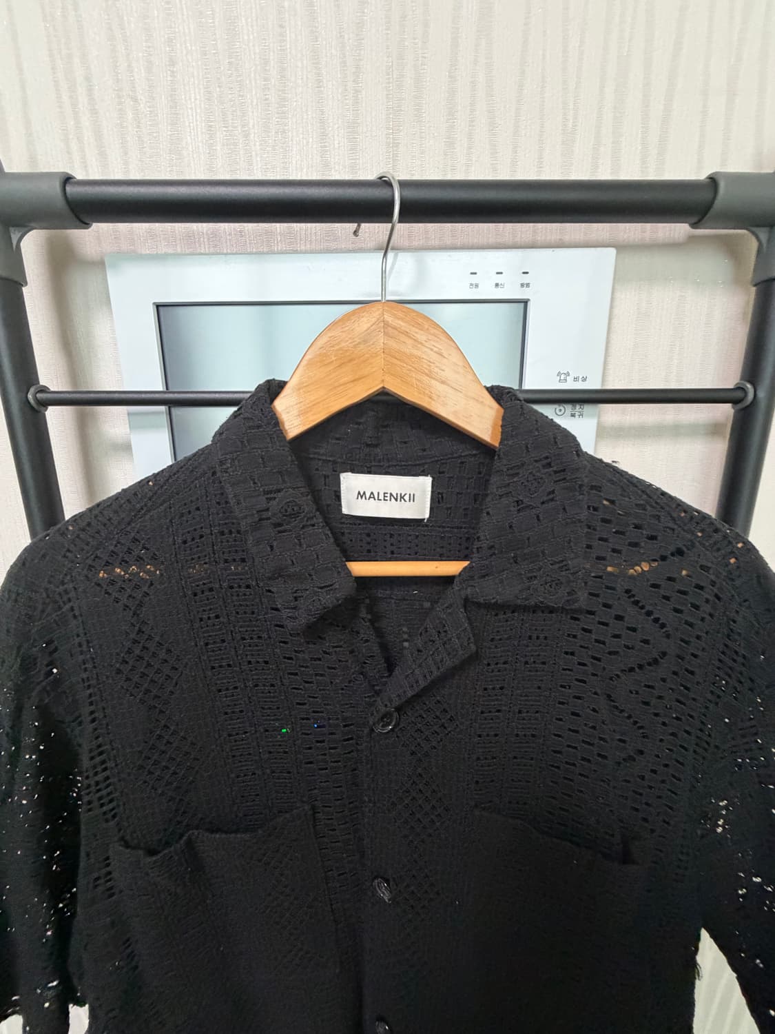 시스루반팔셔츠 상품이미지2