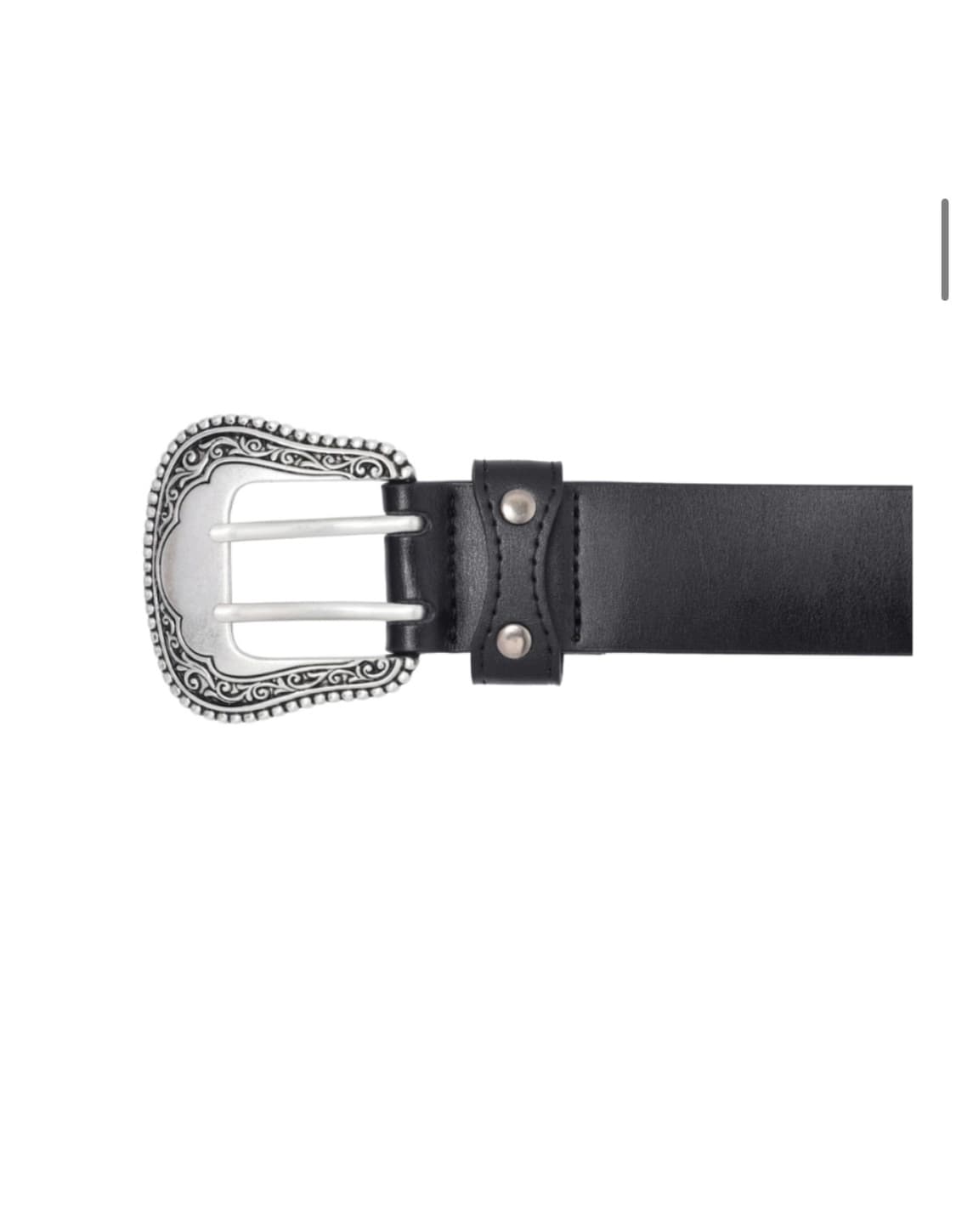 (새상품) 오퍼스0012 아일릿 스터드 레더벨트 상품이미지3