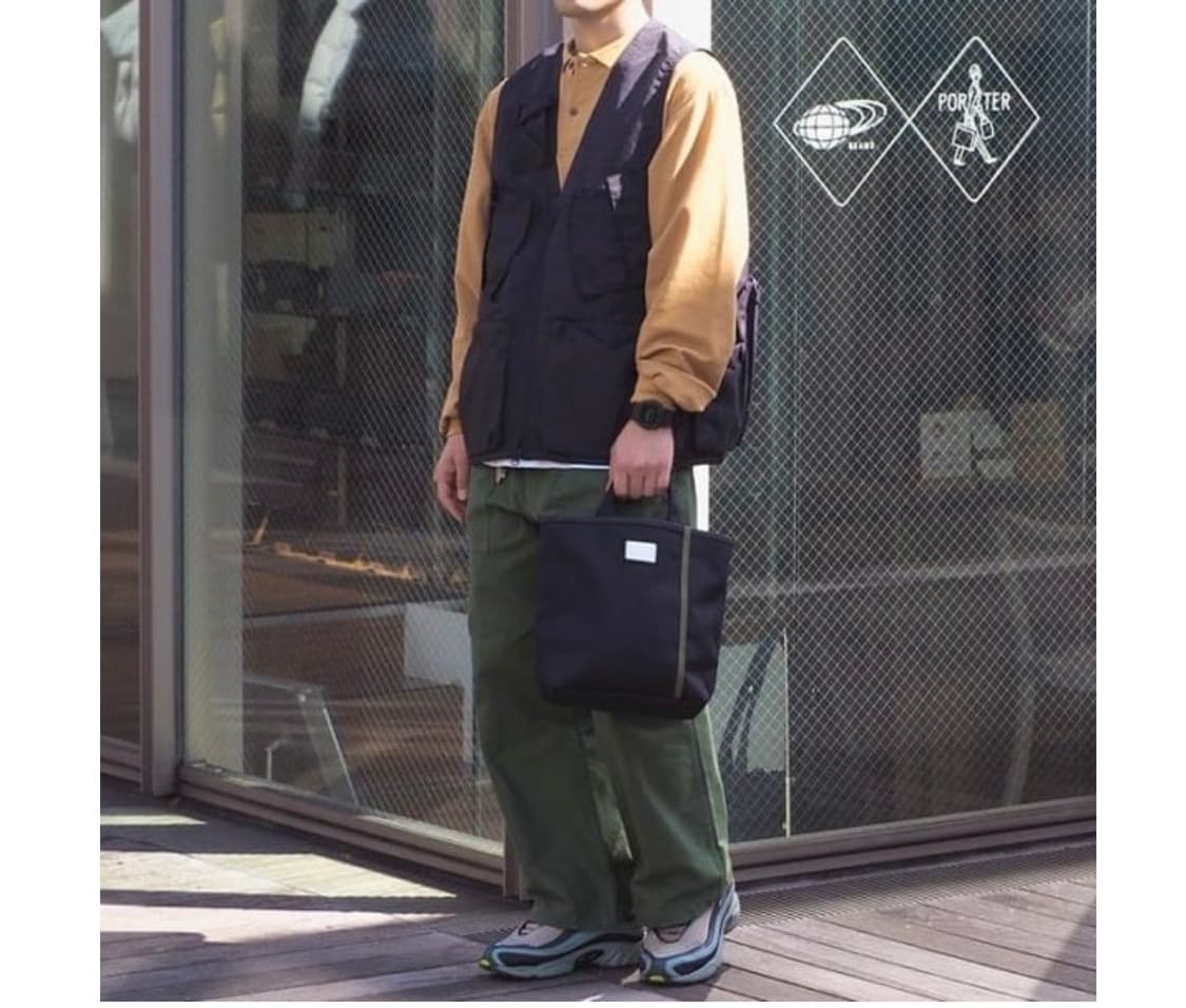 BEAMS × PORTER Double Pocket Tote 상품이미지9