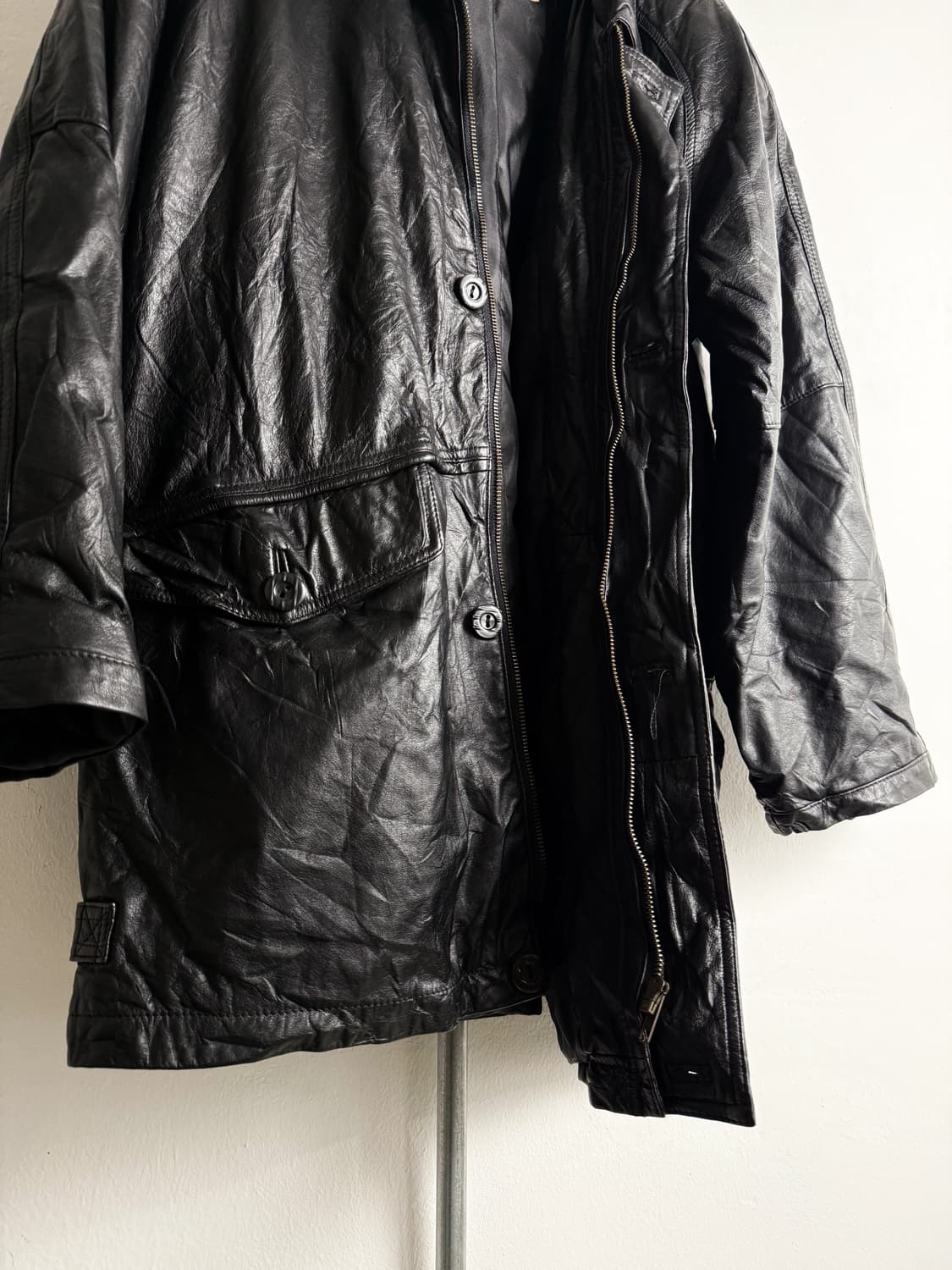 Especially Cowhide Leather Jacke 상품이미지4
