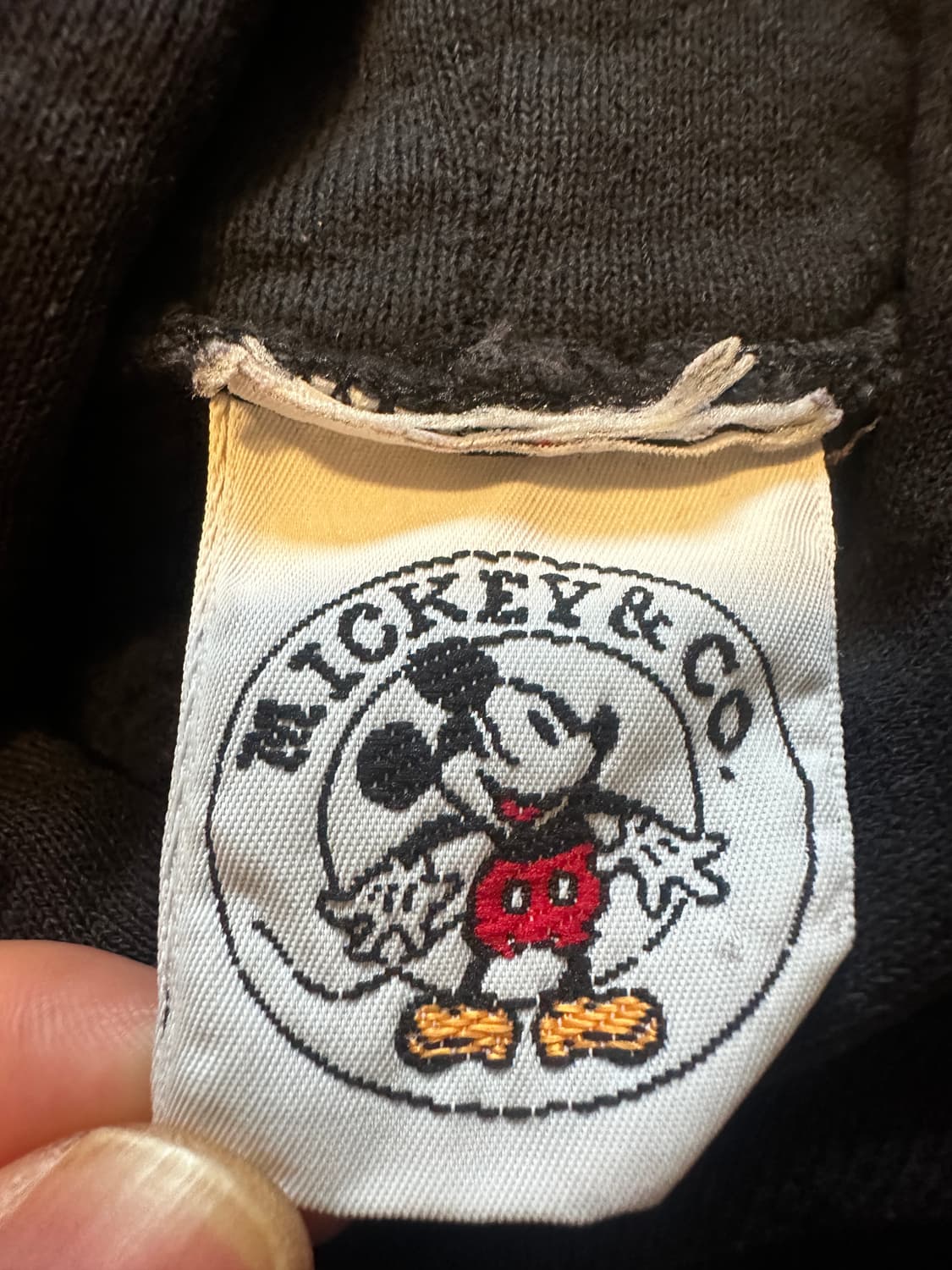 90s og mickey mouse hoodie, 미키마우스 후드티 상품이미지4