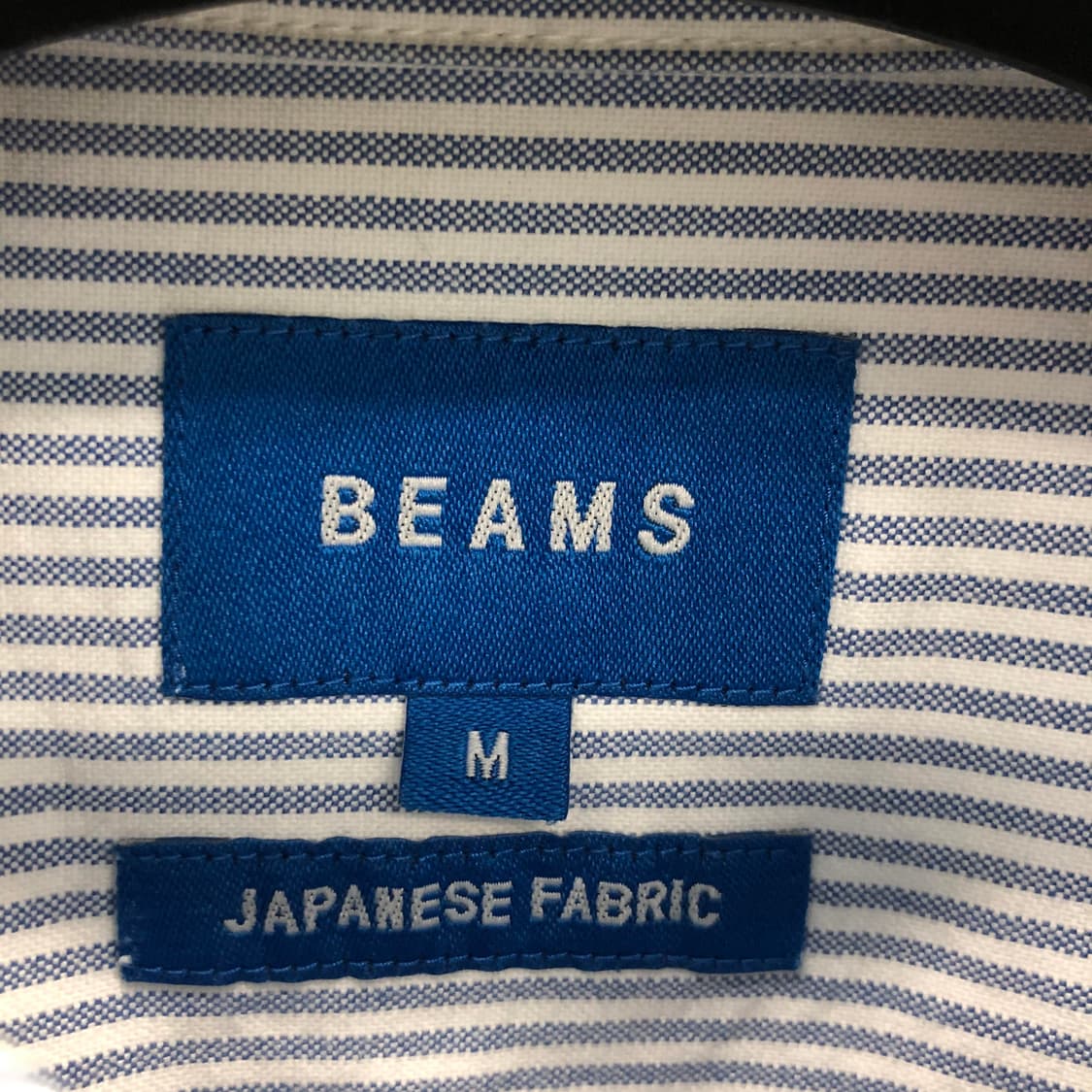 BEAMS 빔즈 JPN 옥스포드 오버셔츠 M 상품이미지5