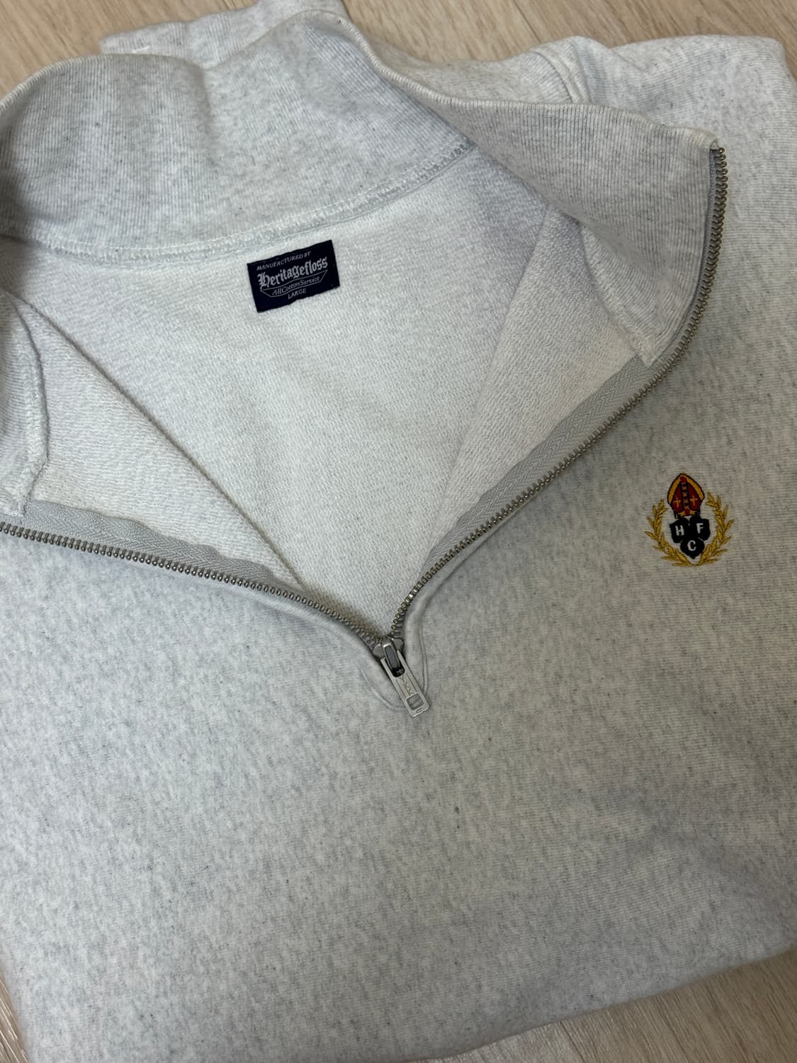 헤리티지플로스 반집업 L 상품이미지1