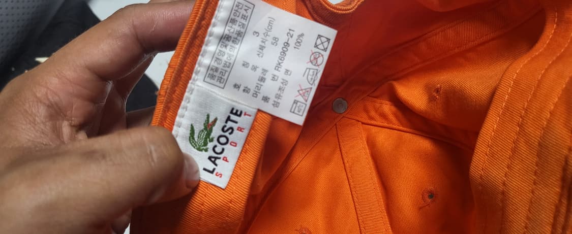 라코스테 캡  상품이미지2