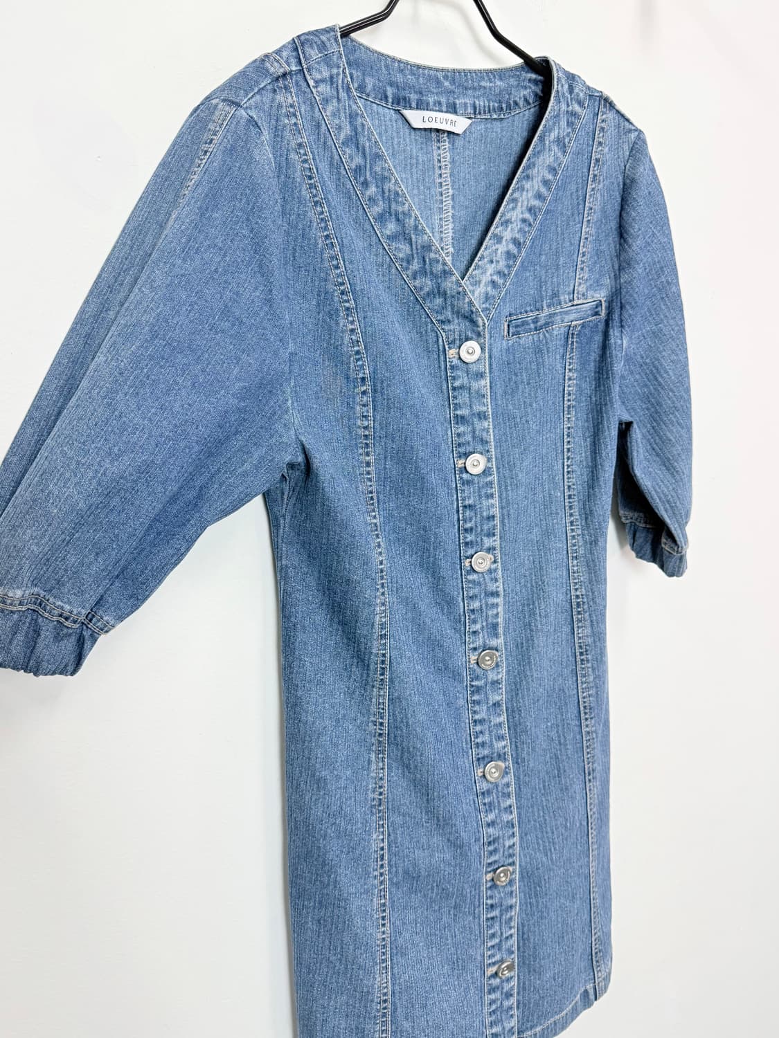 루에브르 데님 원피스 상품이미지3