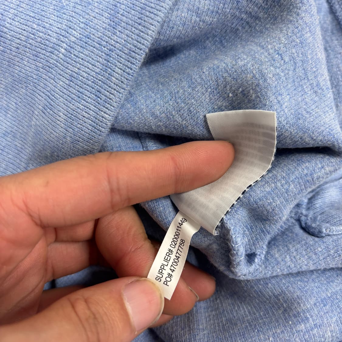 폴로 반집업 니트 상품이미지7