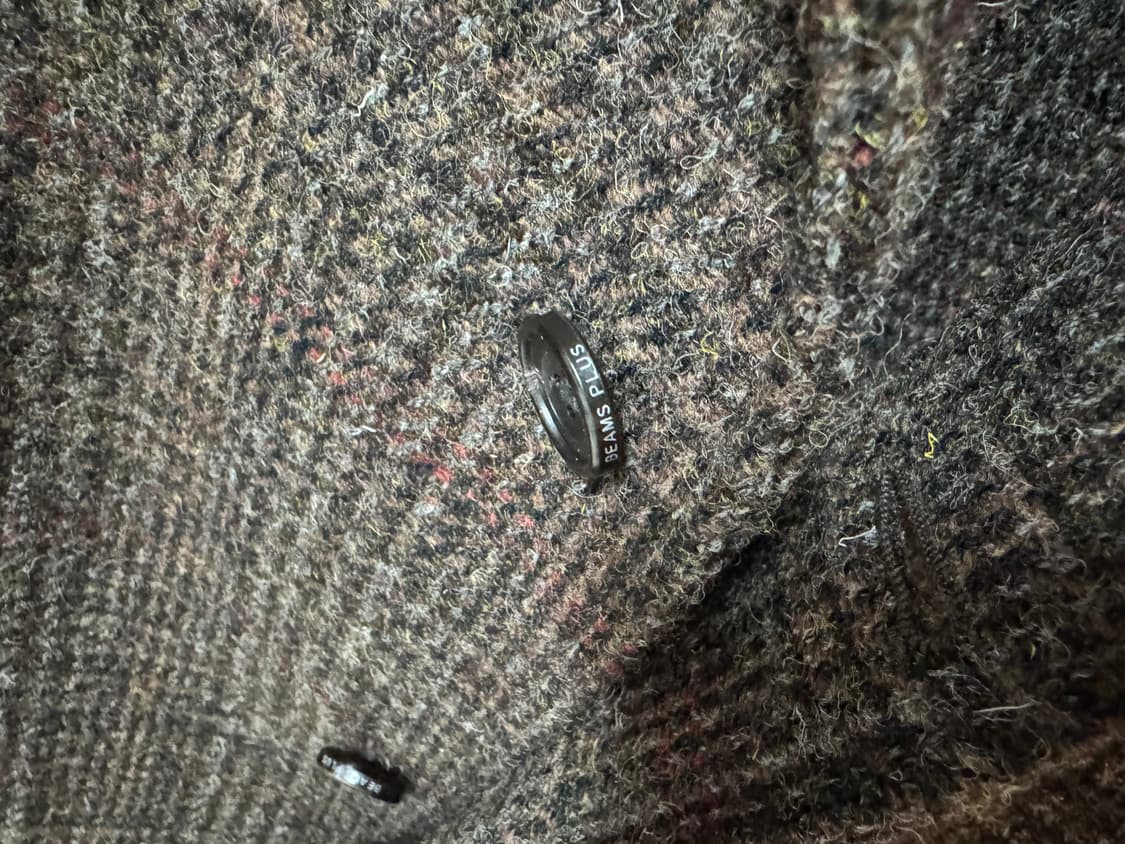 빔즈 플러스 해리스트위드 자켓 L사이즈 상품이미지3