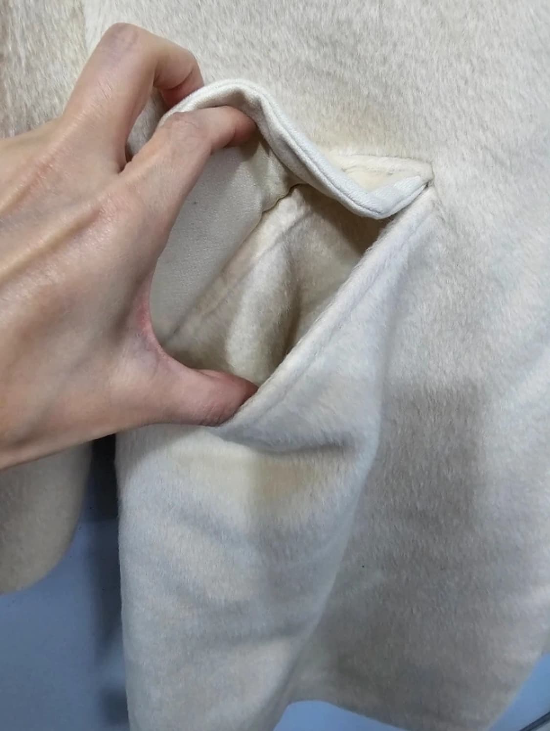 타임 TIME 아이보리 코트 ~55반 상품이미지6