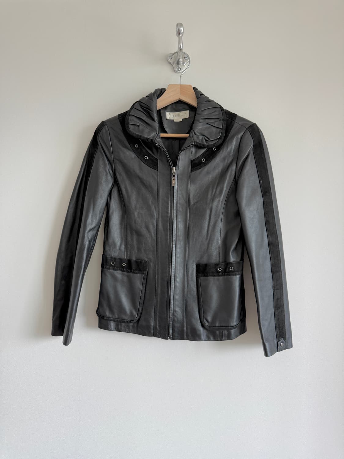 Pre owned 램스킨 레더 자켓 상품이미지1