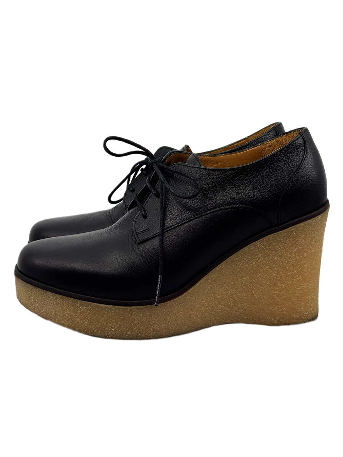 Agnes b. Leather Wedge Lace-Up Derby/ 38 상품이미지1
