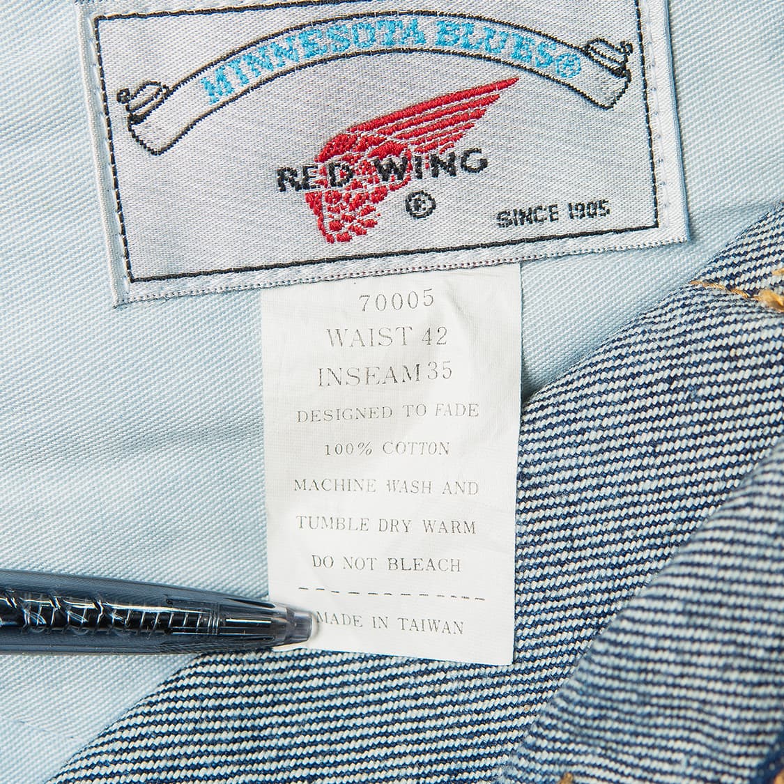 [39] 90s 레드윙 미네소타 블루스 데님팬츠 MB-1408  상품이미지10