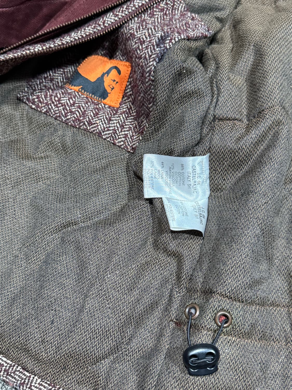 Castelbajac 까스텔바작 헤링본 디테일 워크자켓 상품이미지6