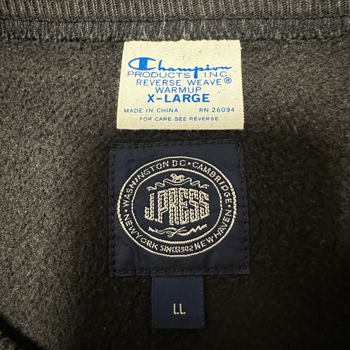 CHAMPION X J. PRESS sweatshirt 상품이미지5