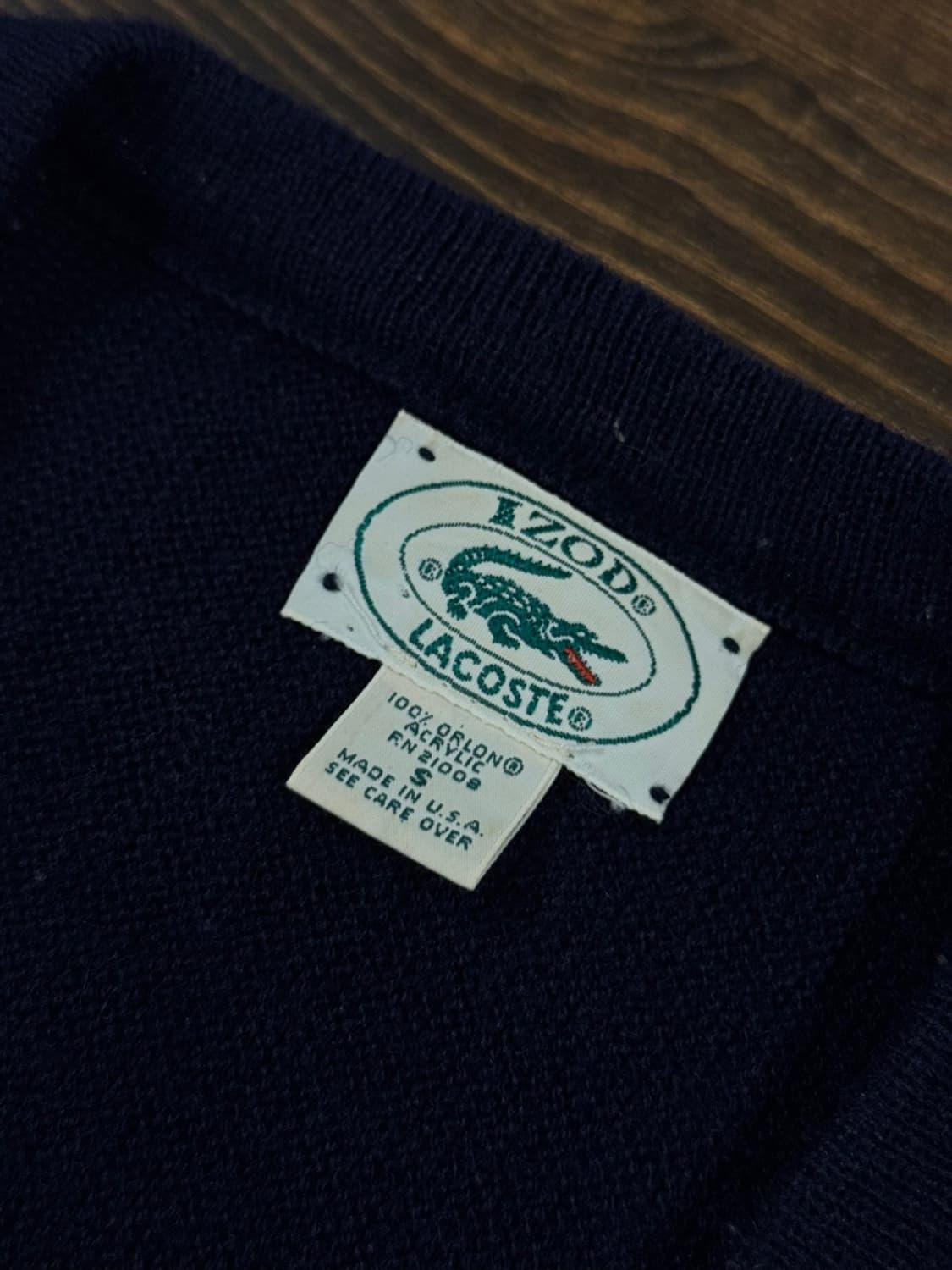 라코스테 아이조드 브이넥 니트 100~105 상품이미지8