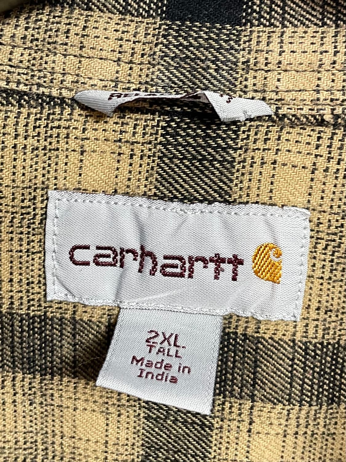 칼하트 빅사이즈 플란넬 체크 셔츠 (on.206)    상품이미지5