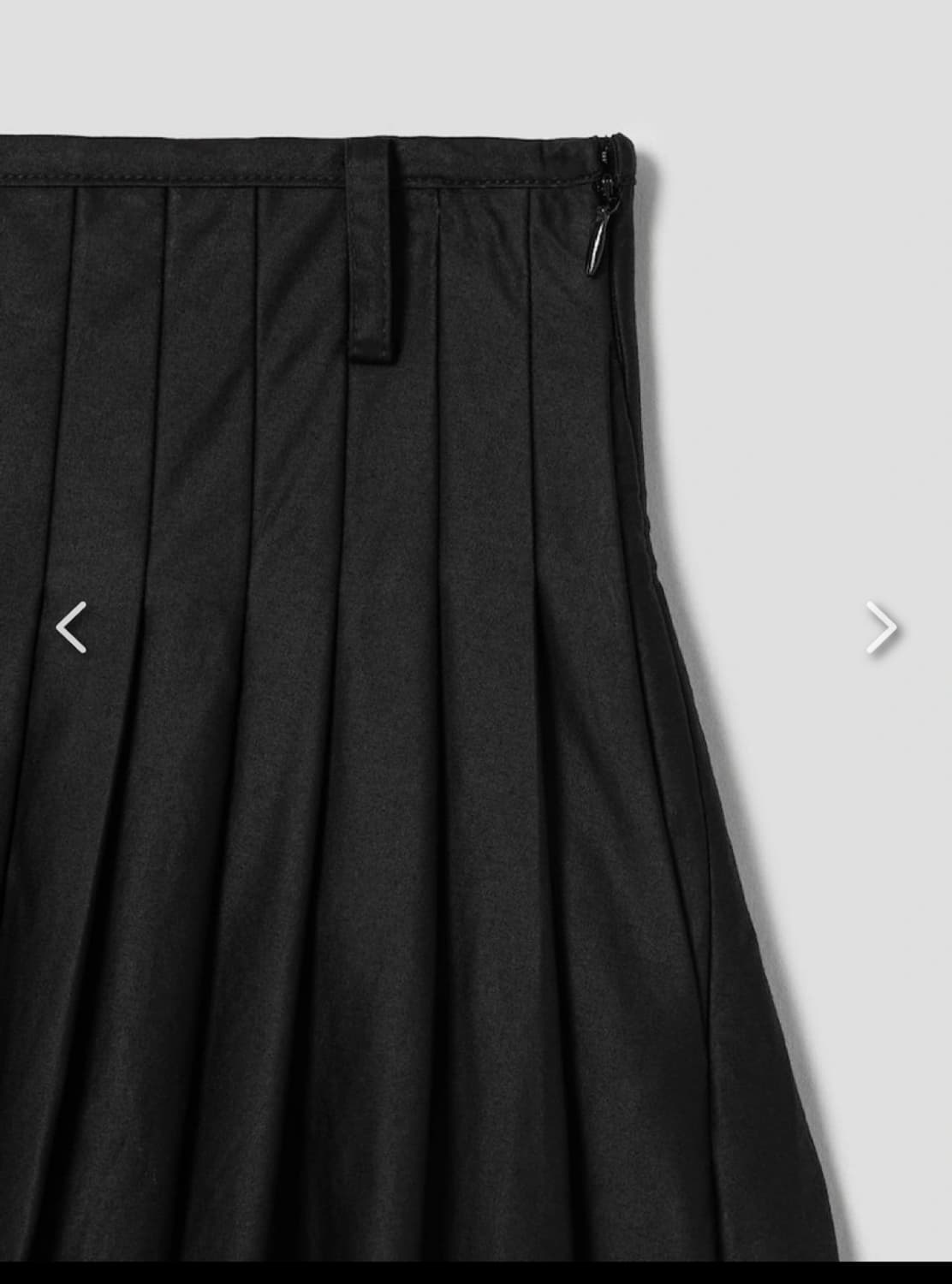 (새상품)The Aperture 디 에퍼처 핀턱 스커트 상품이미지4