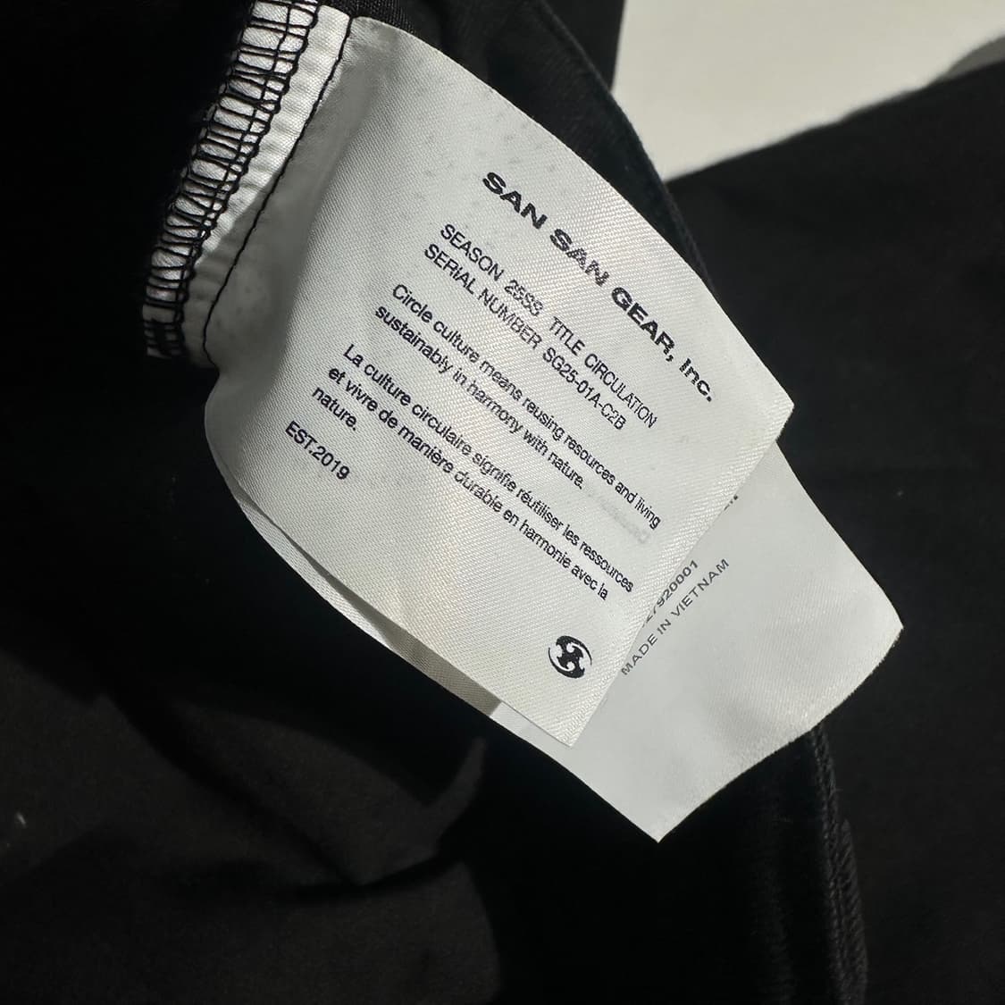 25ss 산산기어 카프리 하프 팬츠 블랙 상품이미지7