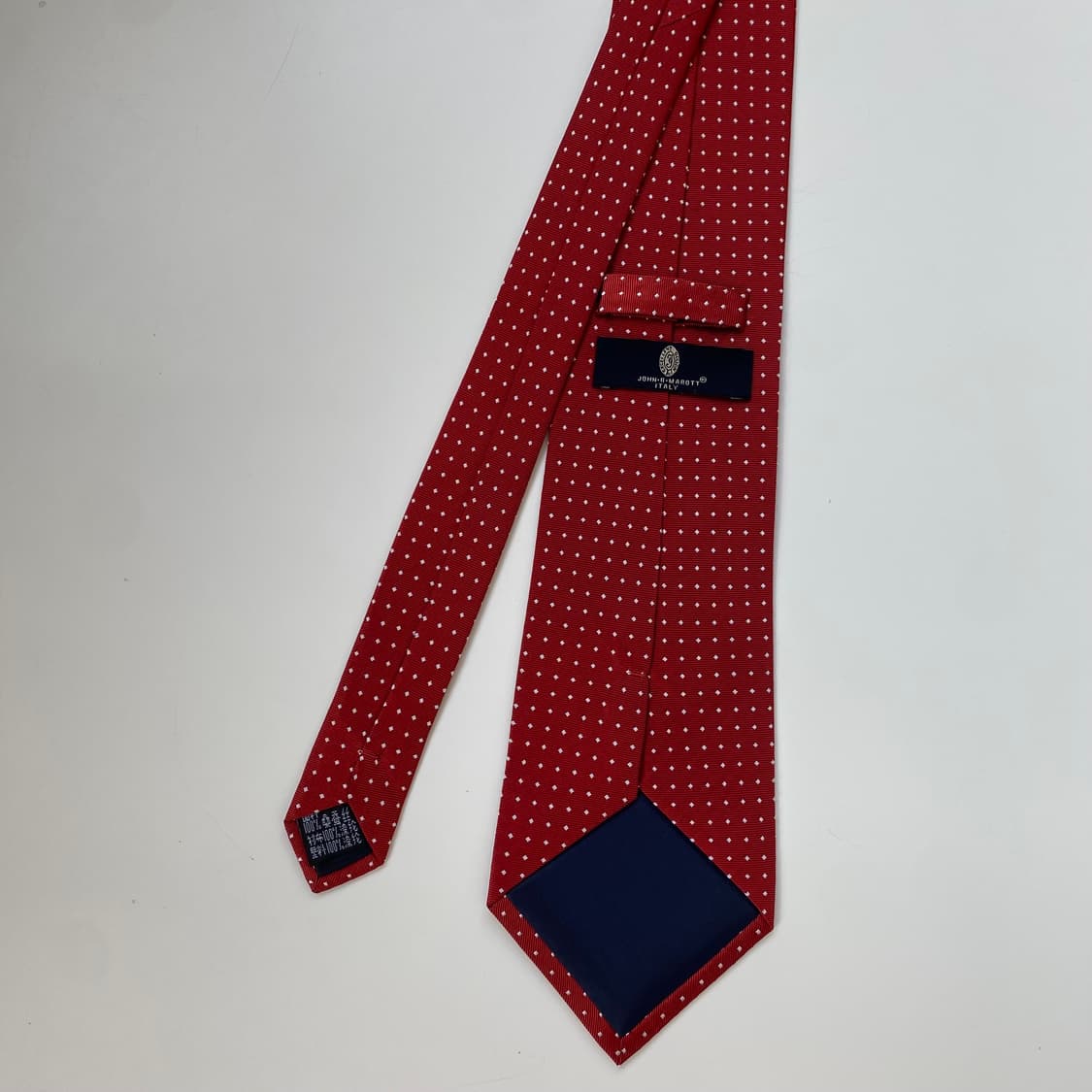 JOHN-R MAROTT  ITALY 실크 도트넥타이 상품이미지3