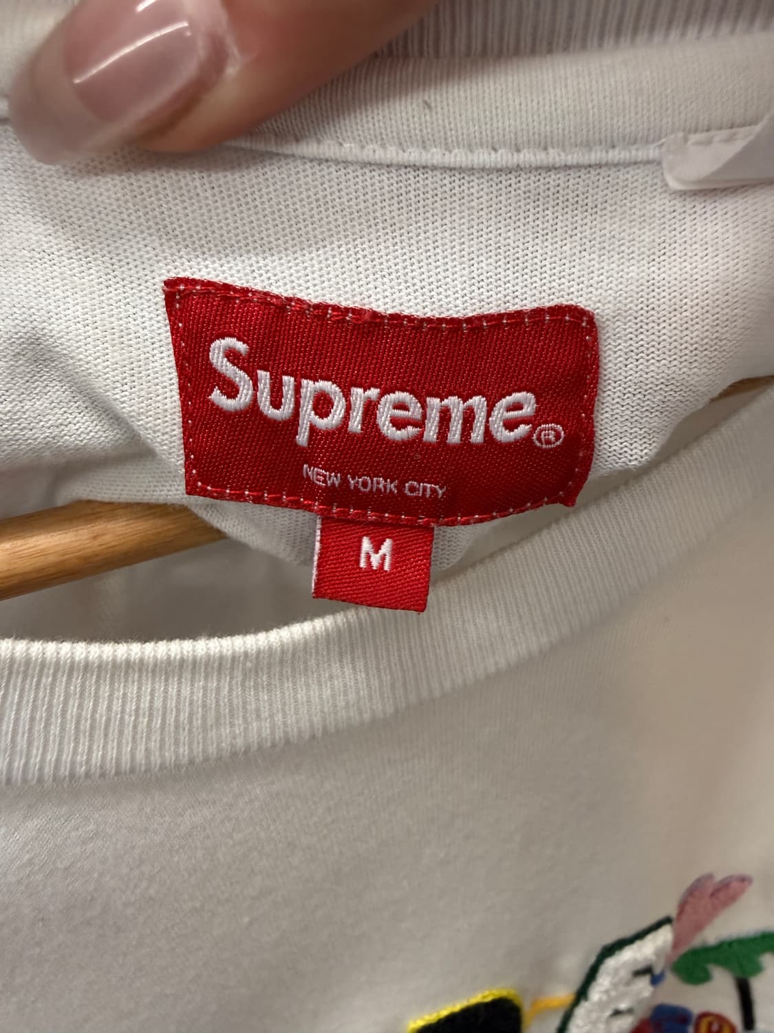 23ss Supreme 슈프림 셔닐 크레스트 반팔티 상품이미지5