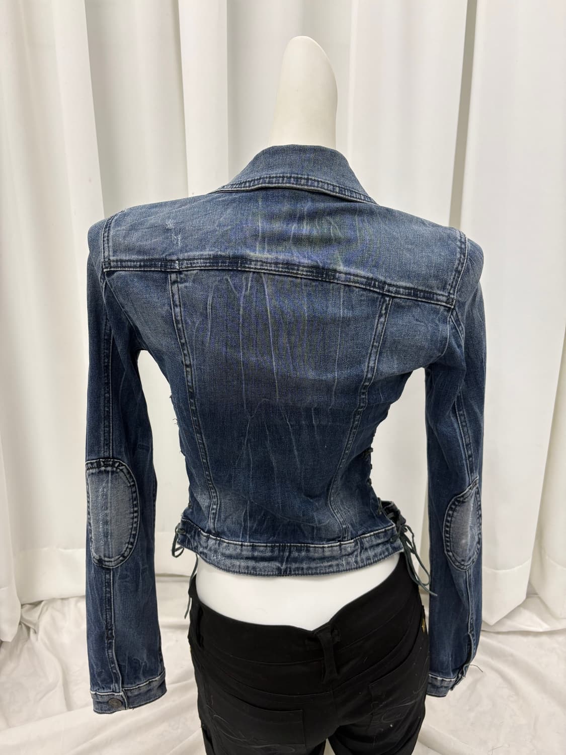 아일렛 디테일 청자켓 상품이미지3