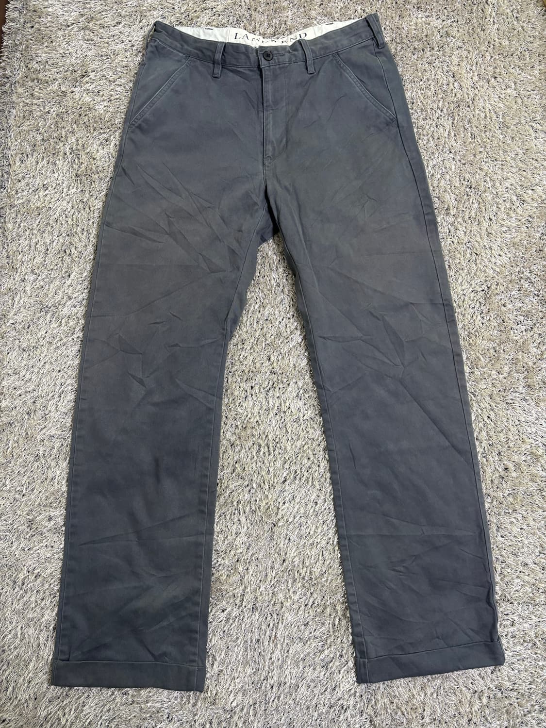 일본판 LANDS END 면바지 32인치 상품이미지1