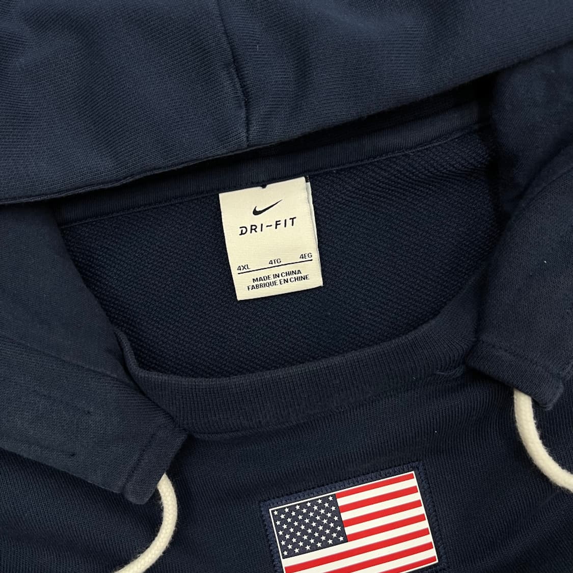 나이키 USA 성조기 네이비 포켓 후드 4XL 상품이미지7