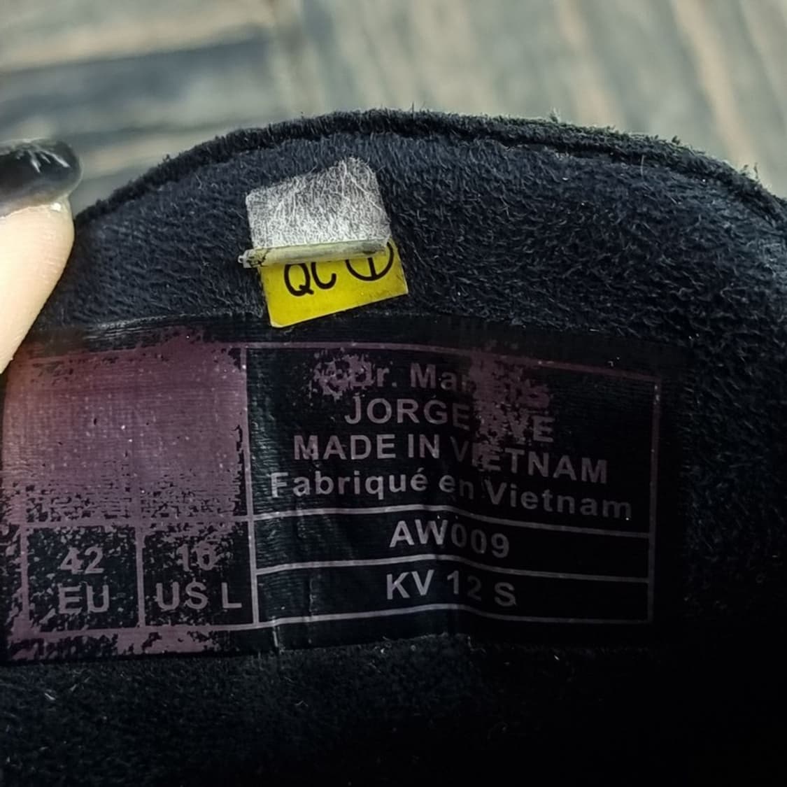 [닥터마틴] 조지 RVE 블랙 M18180 상품이미지9