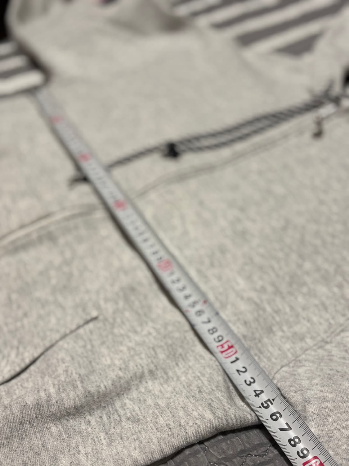 70s 빈티지 러셀 후드 집업 멜란지그레이 L 박스핏 상품이미지6