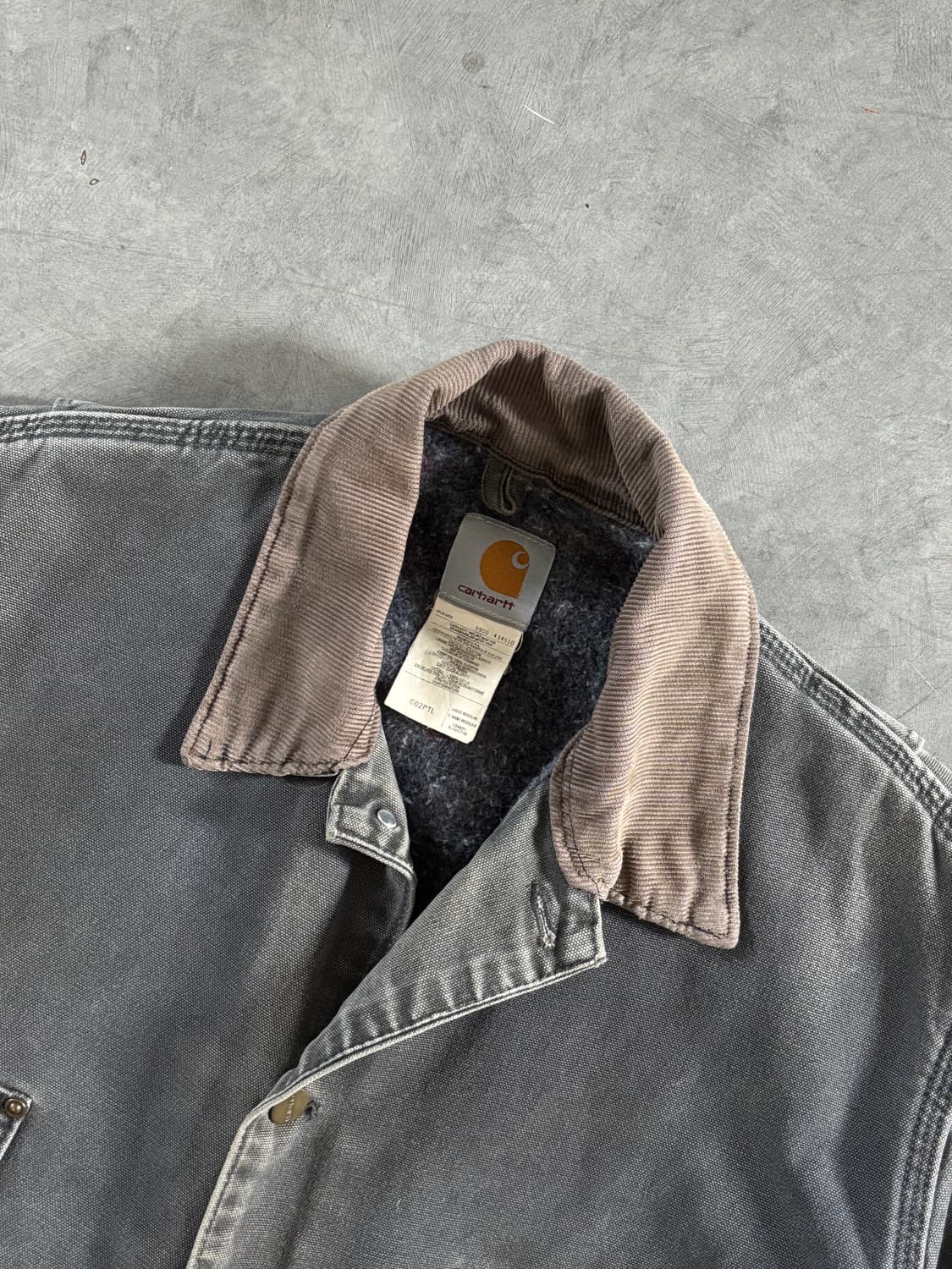 Carhartt 칼하트 그레이 워크 자켓 상품이미지3