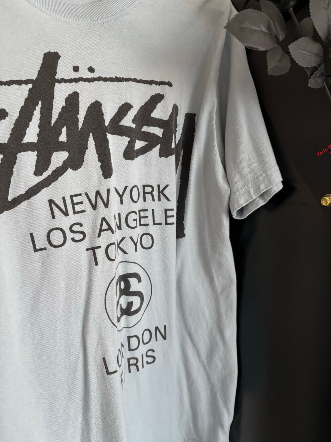 스투시 월드투어 스카이블루 M 상품이미지2