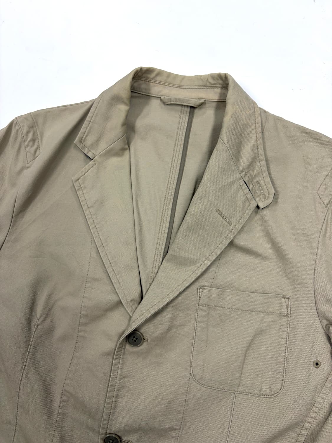 유니클로 UNIQLO 베이지 코튼 블레이저 자켓 상품이미지2