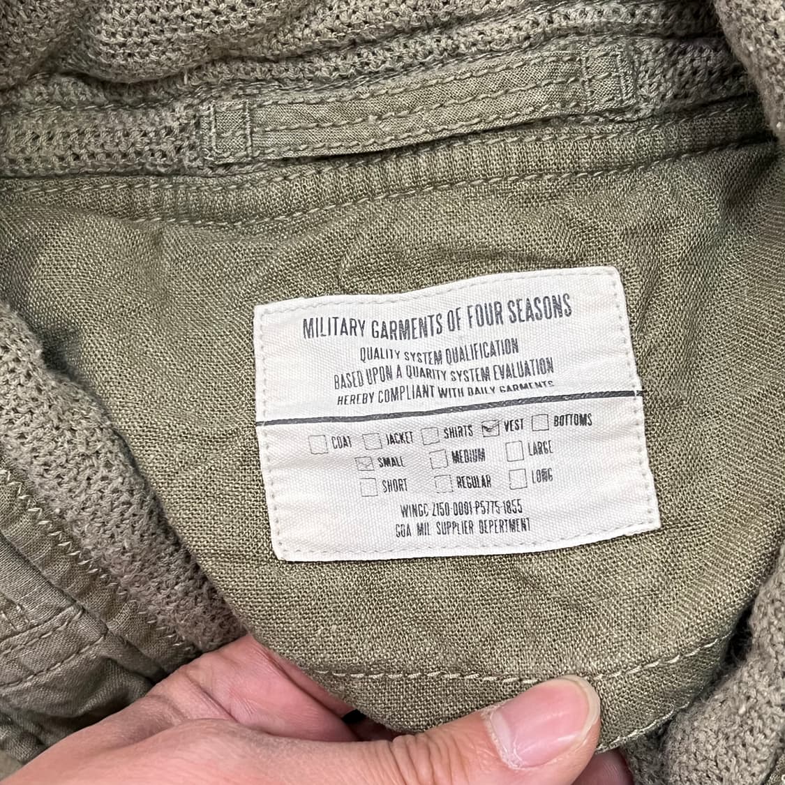  Goa 밀리터리 베스트 y16278 상품이미지6